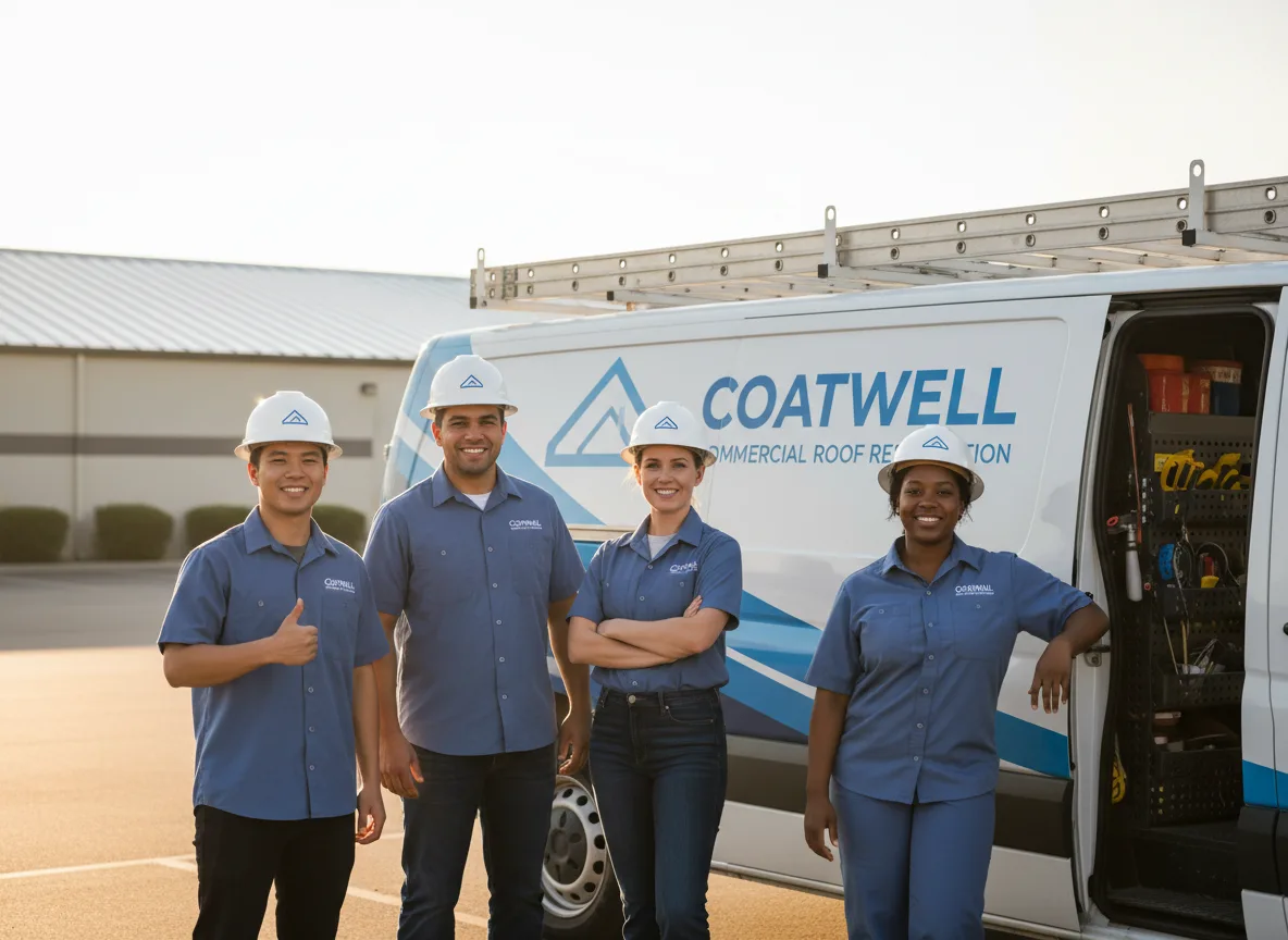 Commercial roof coating company in Johns Creek, GA